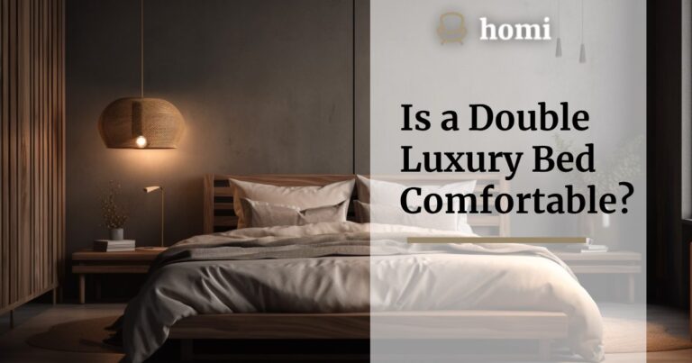 Is a double luxury bed comfortable